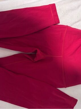 lululemon athletica red wunder under Leggings